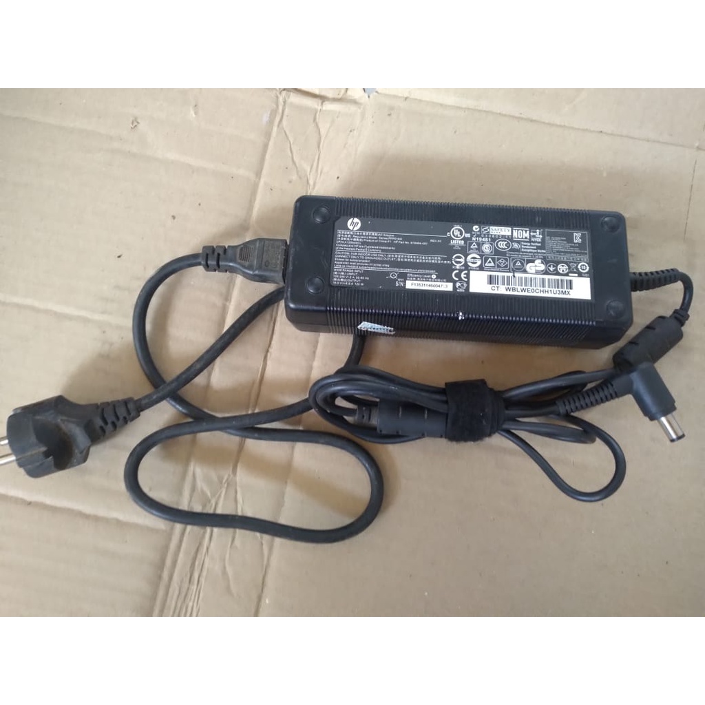 ppp016h 18.5v 6.5a adaptor  all in one HP ori  Presario R3000  ZD7000  120W charger laptop bekas