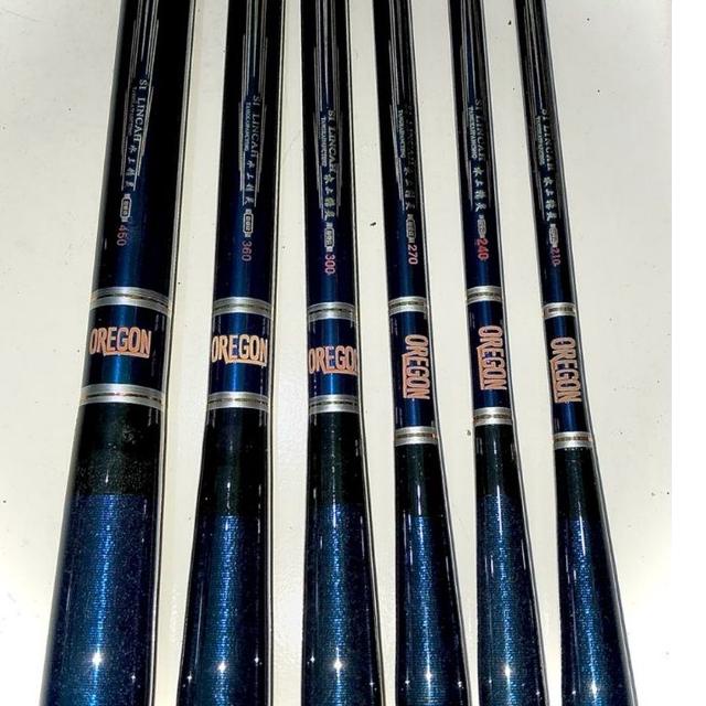 Bagus Dipakai.. tegek carbon ros pendek oregon silincah 180-450