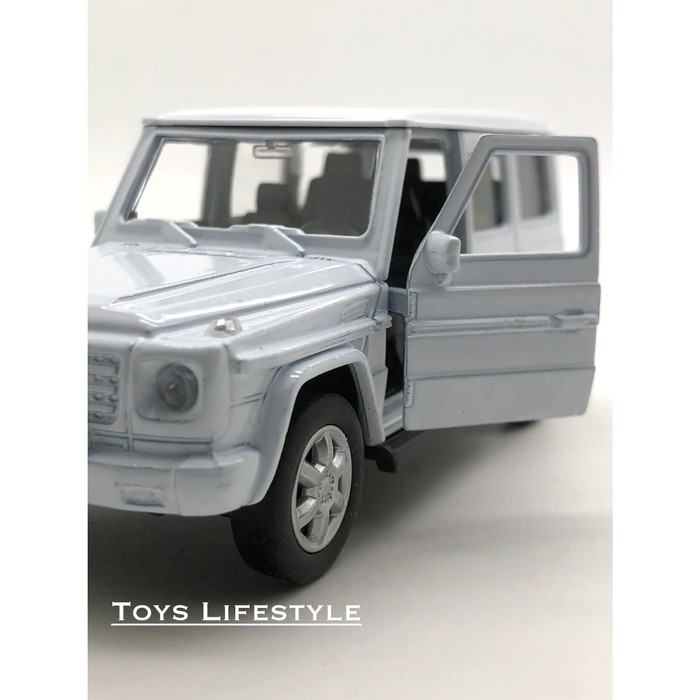 Welly Diecast – Mercedes Benz G Class Skala 1:36 (Putih)