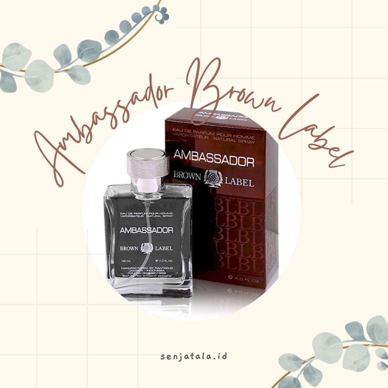 Parfum Ambassador brown label 120ml EDP