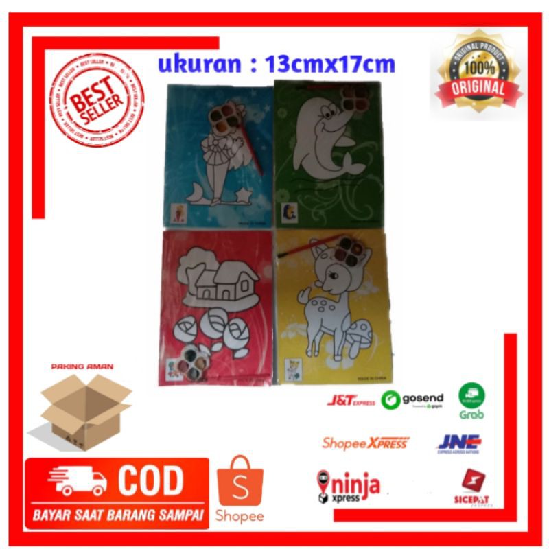 

MAINAN EDUKASI ANAK KERTAS MEWARNAI CAT AIR MAGIC PAINTING SEDANG