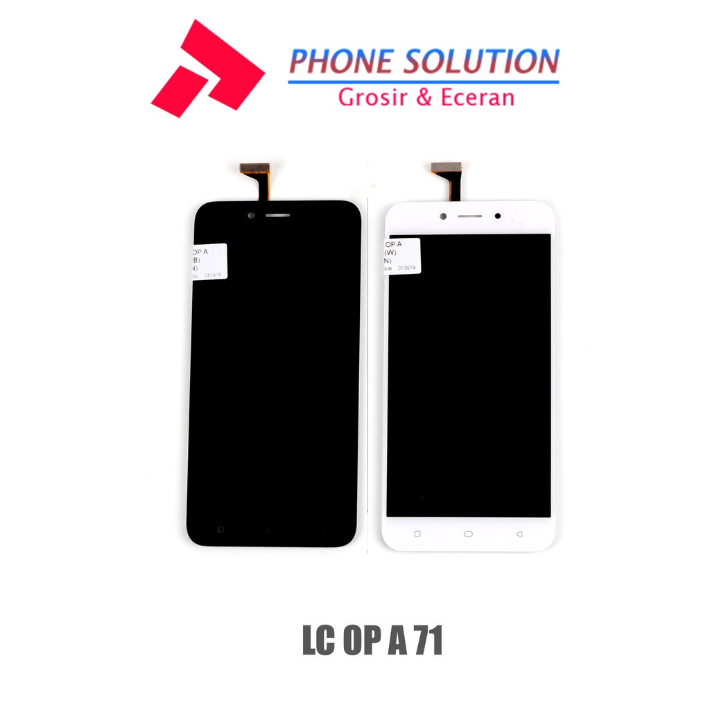 LCD Oppo A71 Fullset Touchscreen - Parts Kompatibel Dengan Produk Oppo // Supplier LCD Oppo A71 - Garansi 1 Bulan