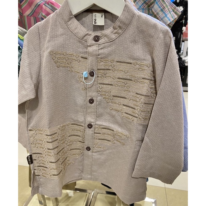 Atasan/baju koko anak/balita laki-laki Qna (1-4y)
