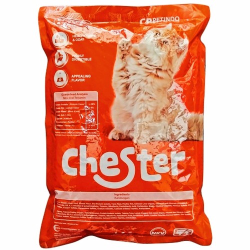 Chester cat food tuna 800 gr makanan kucing all stages new produk