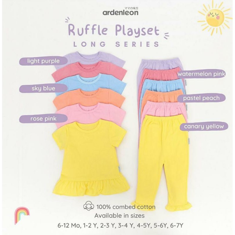 ardenleon ruffle playset