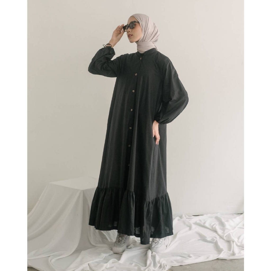 Myrubylicious ACADIA MAXI DRESS-BLACK