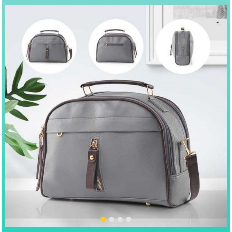 Tas Wanita Monica Grey LP 100Bahan : SintetisWarna : Grey