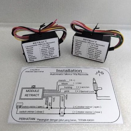 Modul retract spion universal