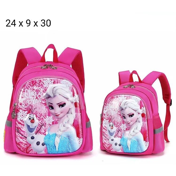 Ransel back to school marvel/hello kitty/frozen/mickey mouse anak