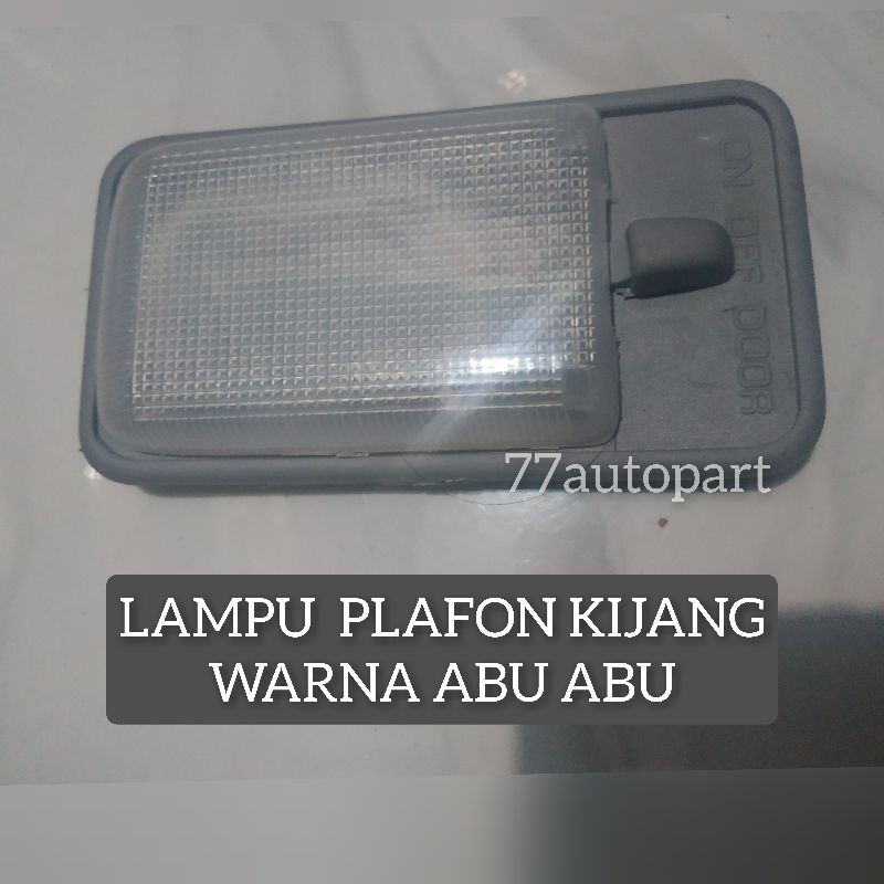 Lampu plafon kijang super grand abu abu