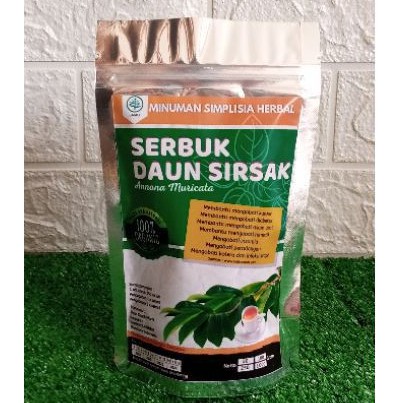 

Simplisia Herbal Serbuk Murni Daun Sirsak