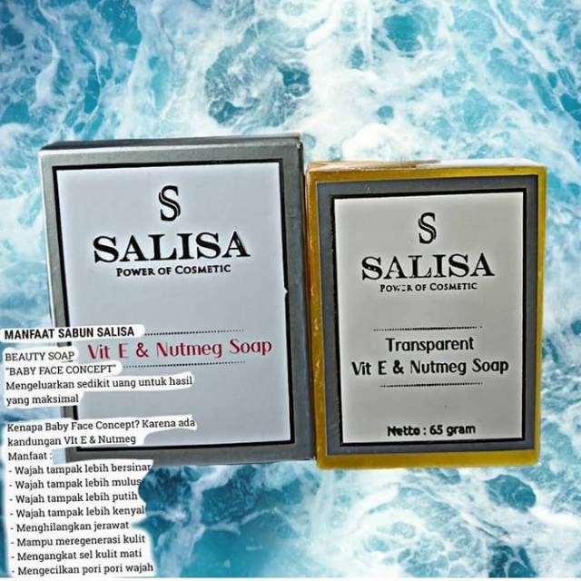Salisa Sabun Muka Vitamin E Nutmeg Buah Pala