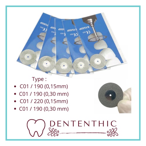 Separating disc dental / Diamond disc double side