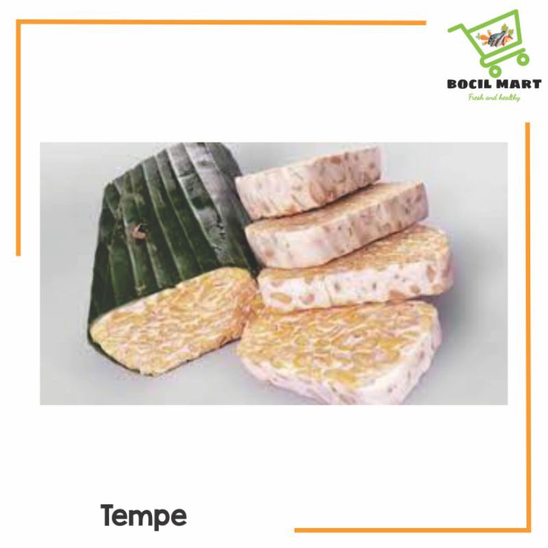 

TEMPE 1 POTONG / TEMPE DAUN BOCIL MART