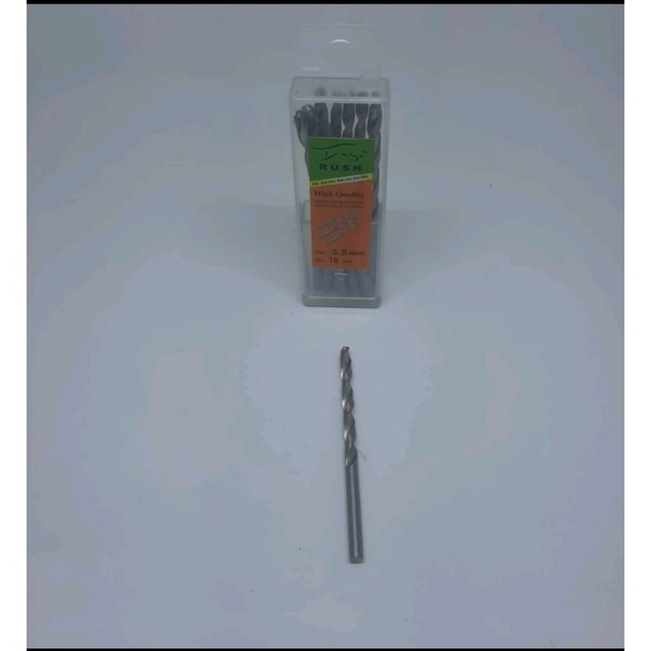 mata bor besi dan kayu 3.5mm harga perkotak ( isi 10pc)