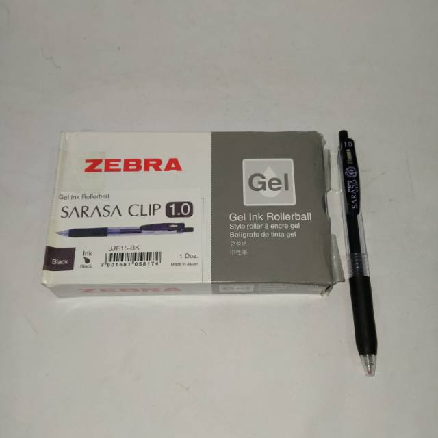 

Bolpen / bolpoint Sarasa CLIP hitam by Zebra