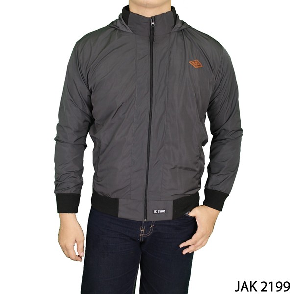 jaket parasut pria Parasut Abu Tua – JAK 2199