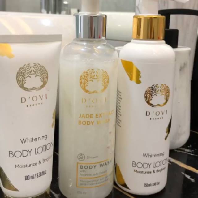 D'Ovi beauty whitening body lotion 100ml