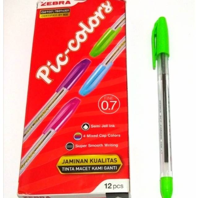 

Zebra Bolpoin Hitam Pic-Colors