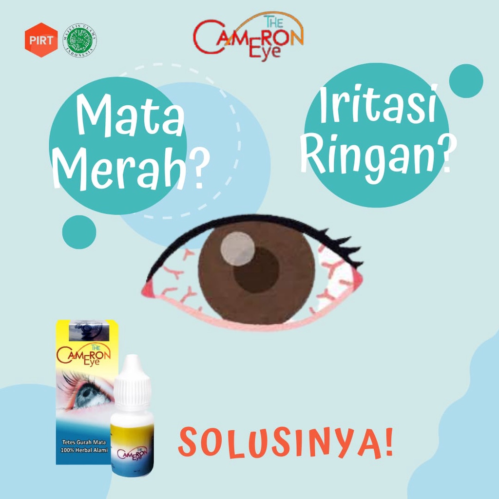 THE CAMERON EYE/OBAT TETES MATA THE CAMERON EYE/OBAT TETES MATA KATARAK THE CAMERON EYE/THE CAMERON 