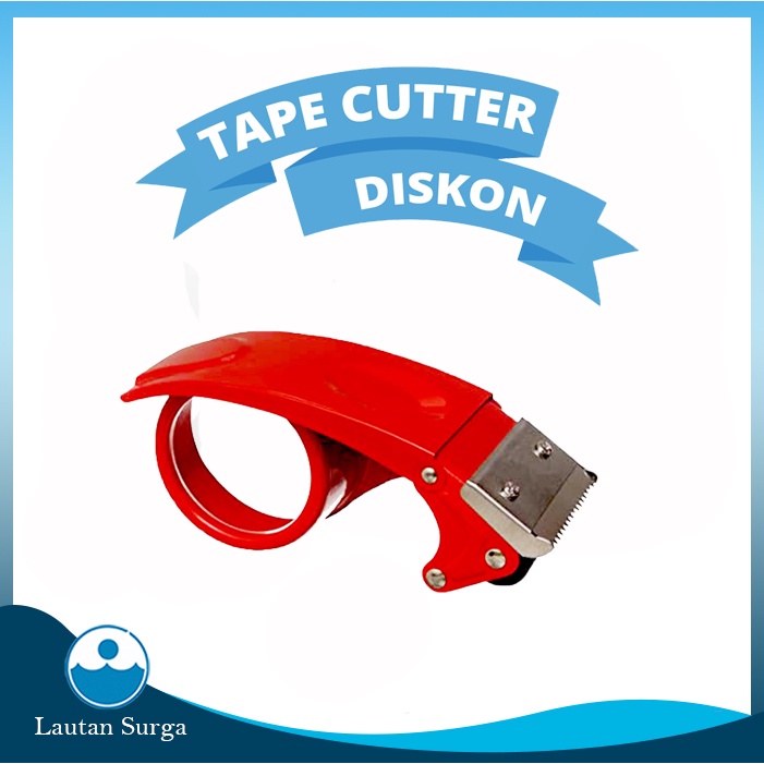 Tape Cutter Tape Dispenser Besi / Tape Cutter Besi / Pemotong Lakban Besi Jumbo