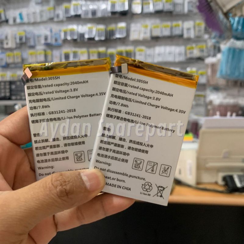 BATTERY BATRE BATERAI SHARP AQUOS CRYSTAL MODEL 305SH 2040mAh ORIGINAL NEW