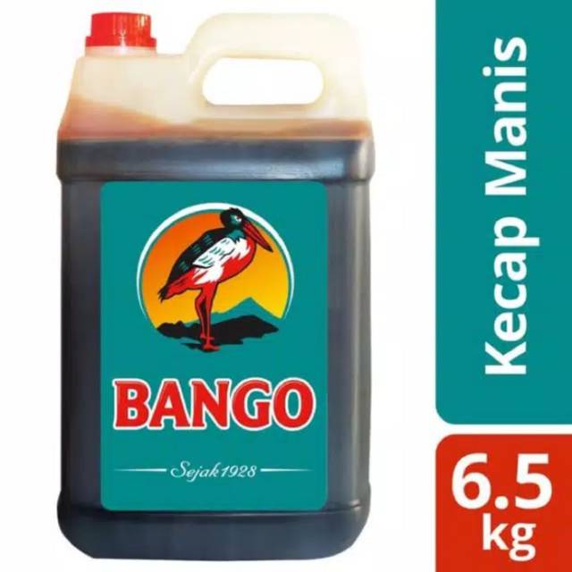 

kecap manis bango jerigen 6,5 kg