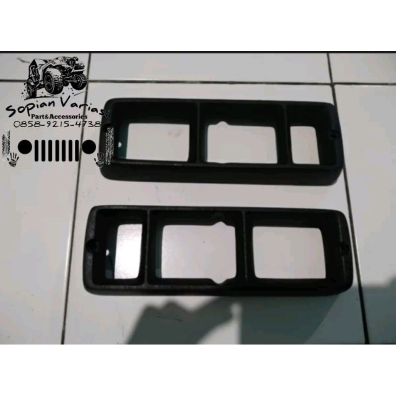 garnis lampu belakang hardtop