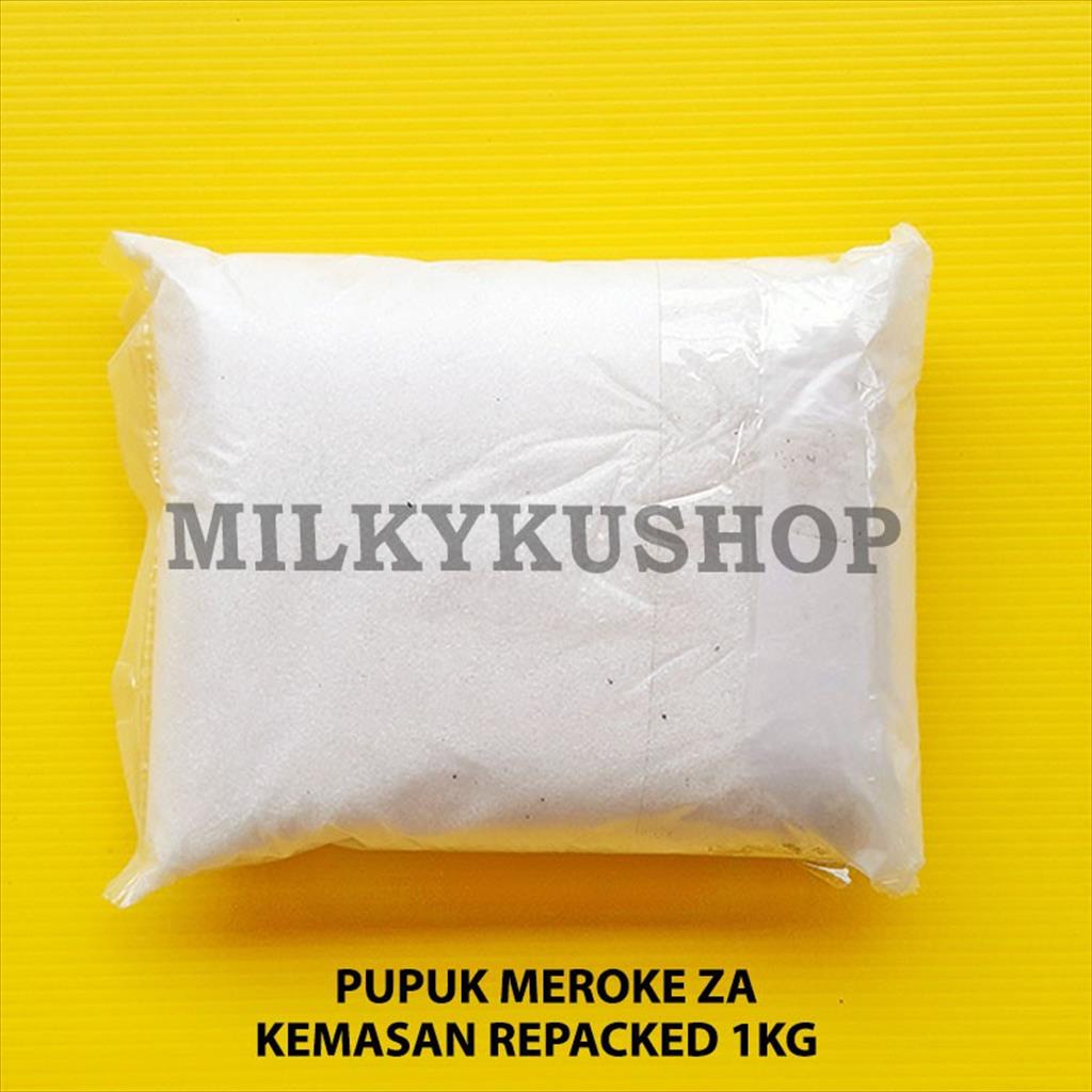 PUPUK MEROKE ZA 1 KG KEMASAN REPACK AMONIUM SULFAT