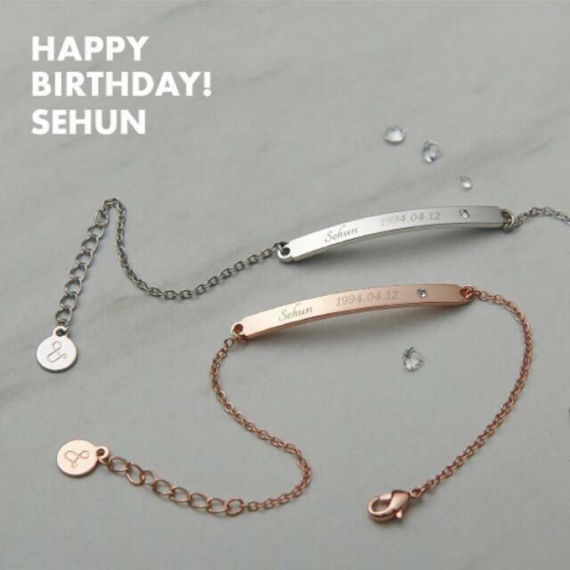 Sehun Birthday Bracelet official