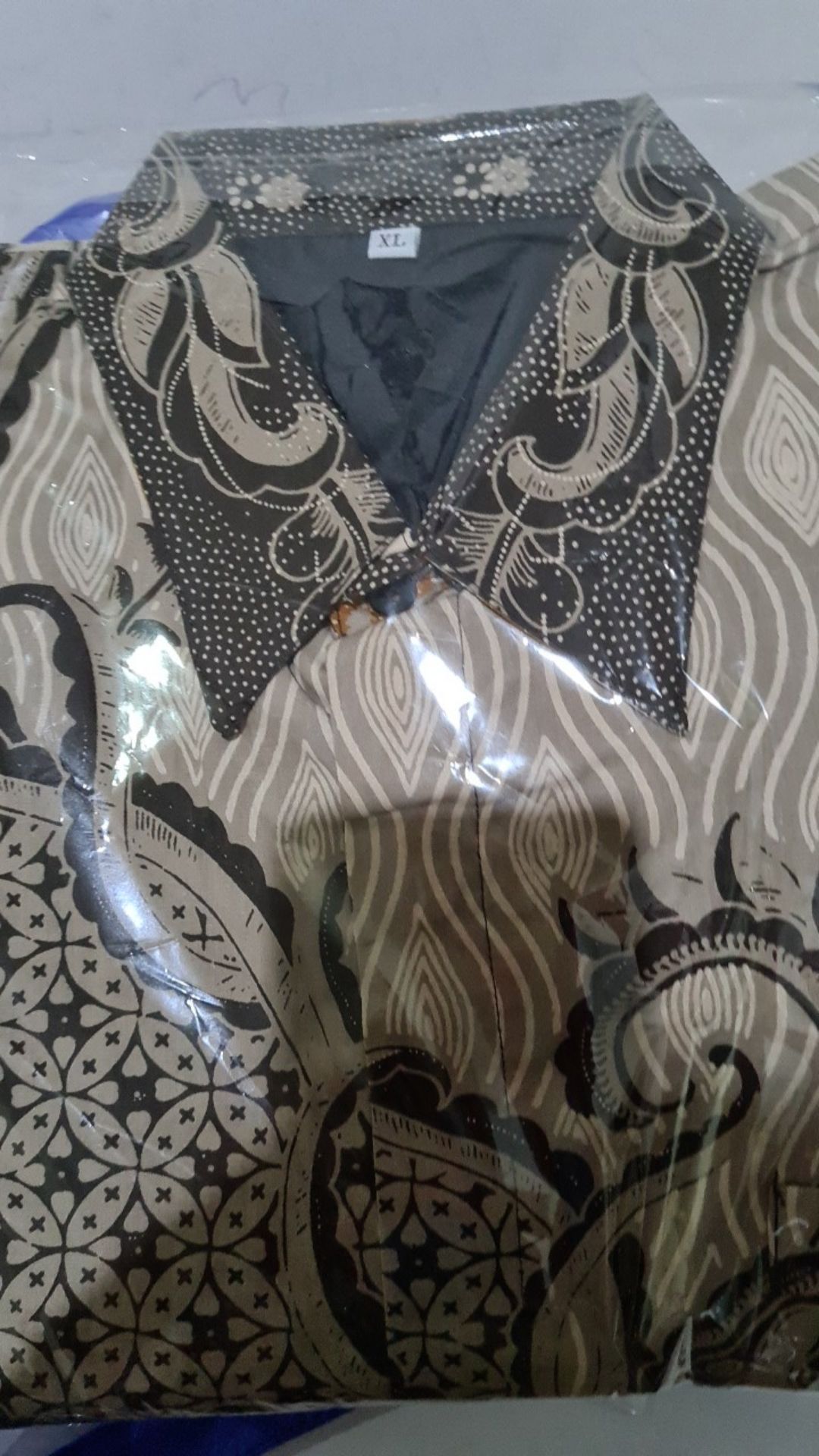 Giyandra Coklat Kemeja Batik Solo Full Furing Katun Halus Sragenan