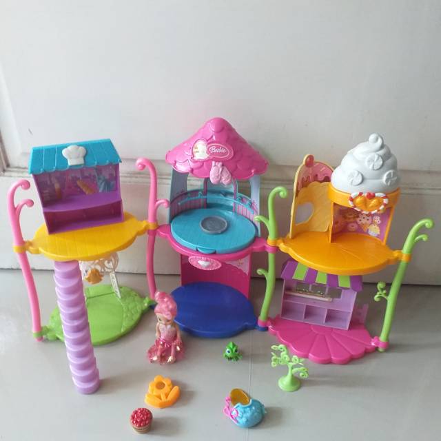 Preloved Rumah barbie mattel