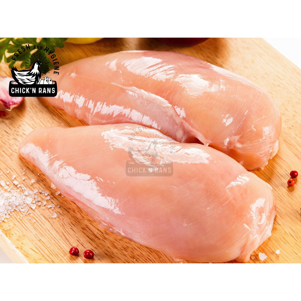 Daging Ayam Dada Fillet Boneless Tanpa Kulit 1kg