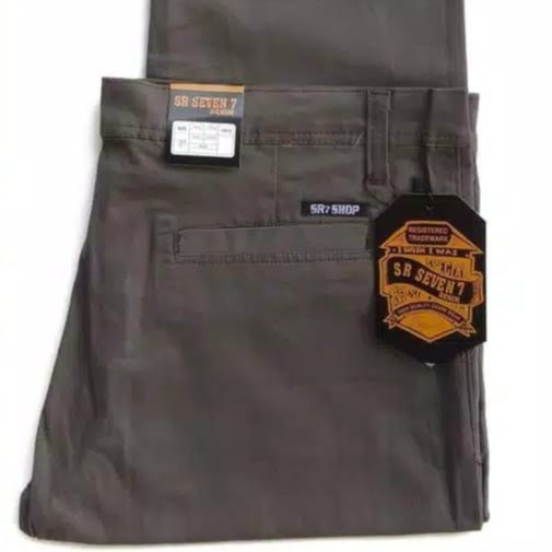 Celana Pria Chino Jumbo Slim Fit Panjang untuk Kerja Kantor, Santai, dan Liburan Denim Cinos Pria Premium