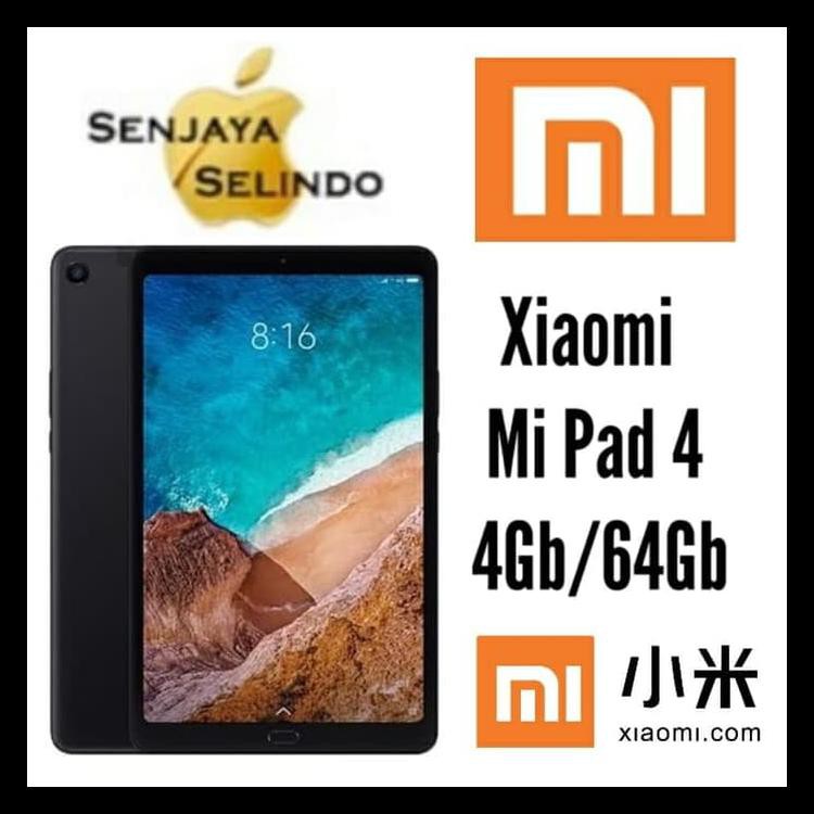 Xiaomi Mi Pad 4 LTE 4Gb/64Gb WIFI Garansi Distributor 1 Tahun - Emas PROMO SPECIAL