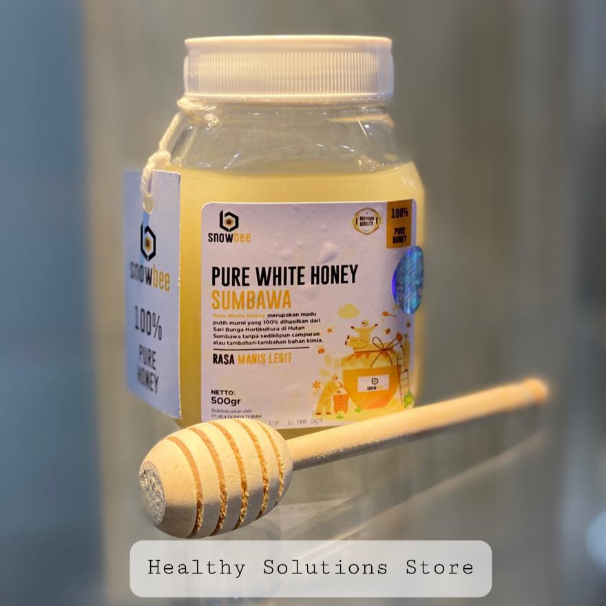 MADU PUTIH MURNI HUTAN SUMBAWA 500GR | SNOWBEE PURE WHITE HONEY MADU PUTIH MURNI &amp; ASLI