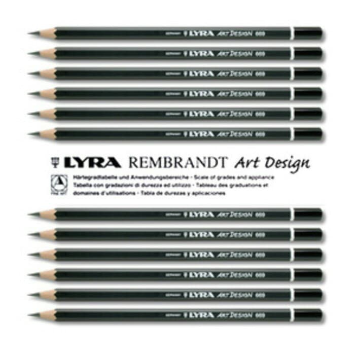 

Pensil /pencil jenis H, HB, B, F graphite LYRA