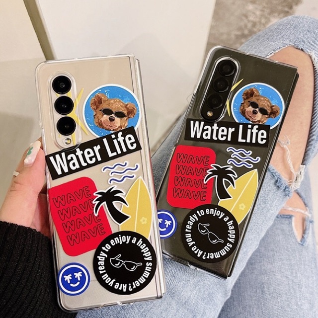 Korean Case Samsung Zfold4 Z Fold 4 Fold4 Zfold3 Fold 3 Fold3 [SUPER CUTE]
