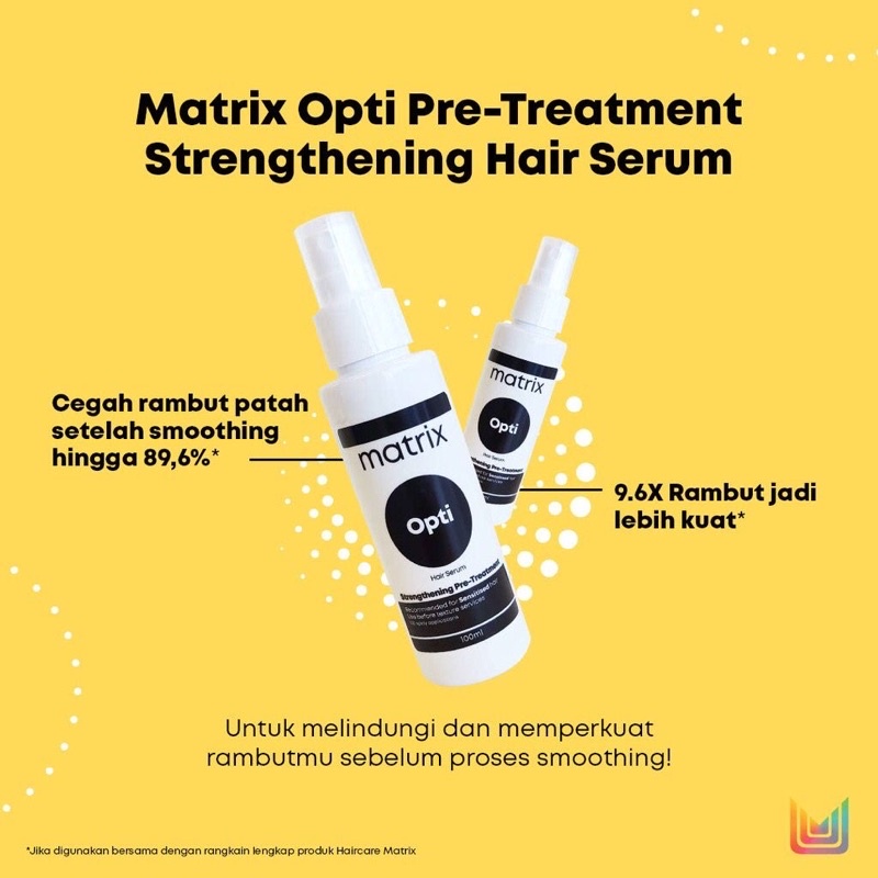 MATRIX OPTI PRE-TREATMENT STRENGTHENING 100ML | HAIR SERUM