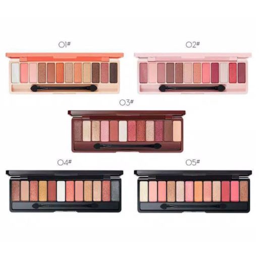 Lameila Eyeshadow Palette 12 Warna