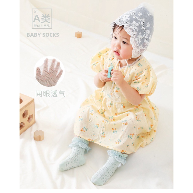 0-5 thn | KAOS KAKI BAYI ANAK IMPOR NEWBORN SOCKS PEREMPUAN catalog QN QAi