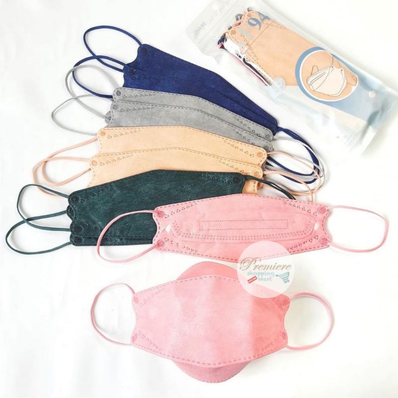 Masker KF94 Korea 4 Ply || KF 94 Earloop Protective Mask