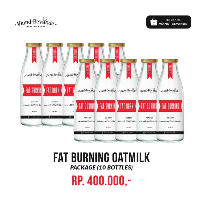 

TRADISIONALMINUMAN- PAKET 10 FATBURNING OATMILK -MINUMAN-TRADISIONAL.
