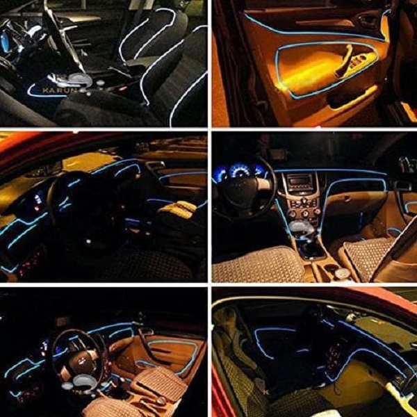 Lampu Interior Mobil RGB Interior LED Ambient Light App