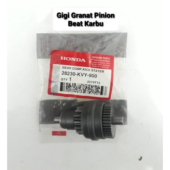 Gigi Granat Pinion Assy Beat Scoopy Karbu