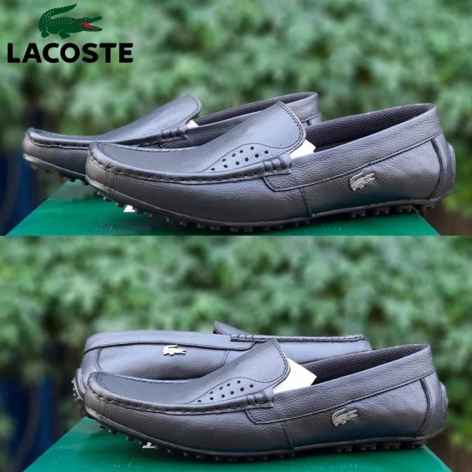 Sepatu Pantofel Pria Lacoste Kulit