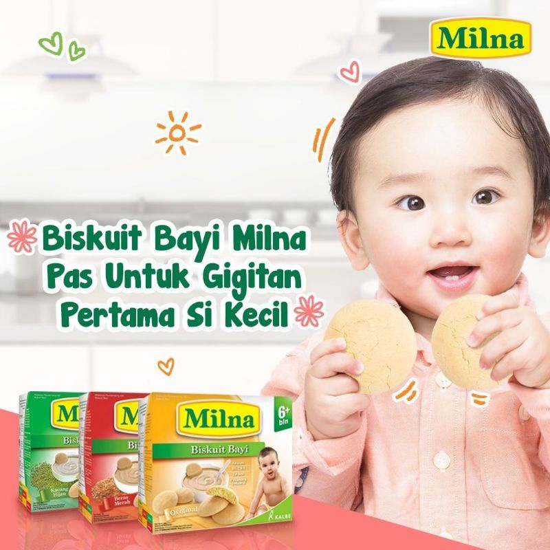 Milna Biskuit Bayi 130gr