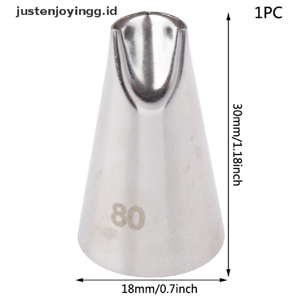 // justenjoyingg.id // Chrysanthemum Nozzles For Cakes Fondant Decorating Pastry Icing Piping Tips Tool ~