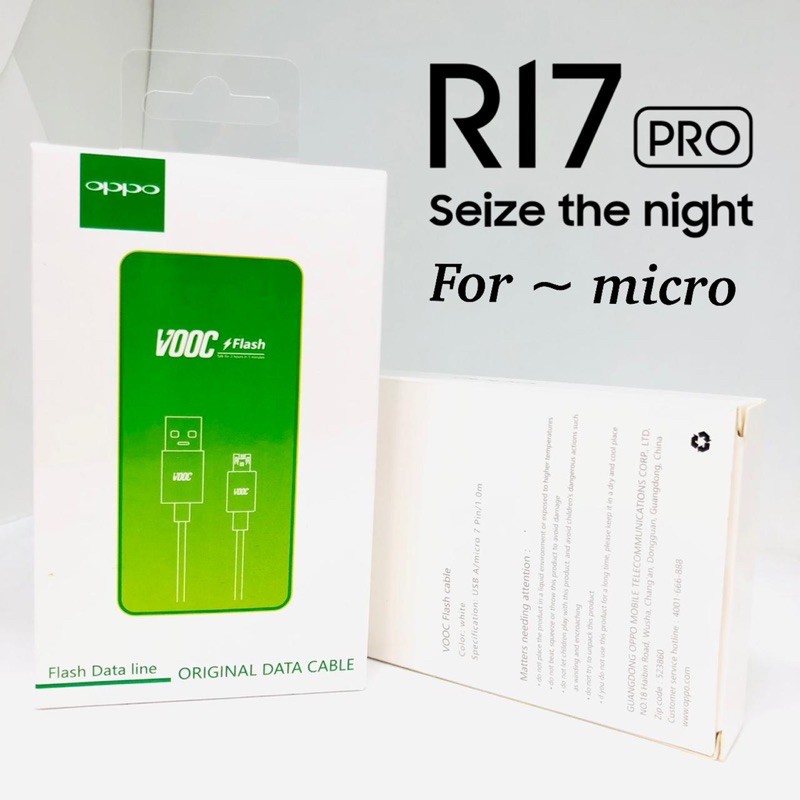 PROMO KABEL DATA OPPO ORIGINAL MICRO R17 PRO NEW