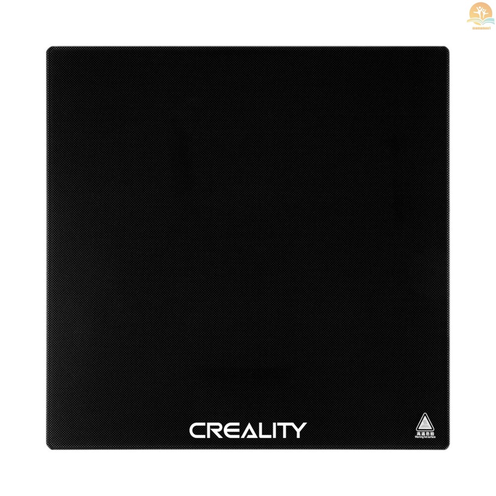 Original Creality 3D Heated Bed Sticker Sheet Build Surface High Temperature Resistant 320*310mm/12.6*12.2in Compatible with CR-10S PRO/CR-X 3D Printer